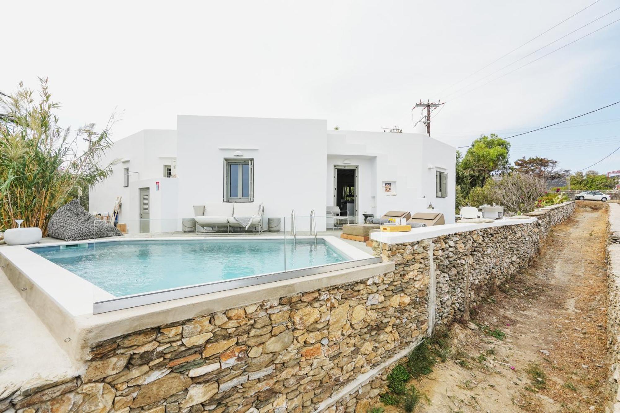 Villa Arades Sifnos With Private Pool Apollonia  Bagian luar foto