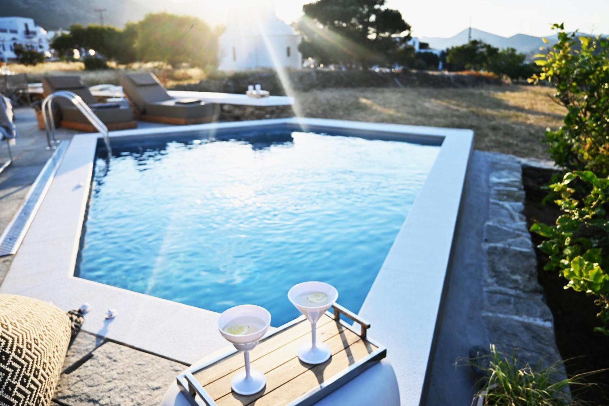 Villa Arades Sifnos With Private Pool Apollonia  Bagian luar foto